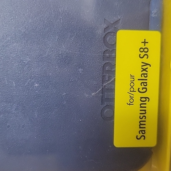 OTTERBOX  Symmetry Series Fitted Case/Skin for Samsung S8+ Blue - Picture 2 of 5